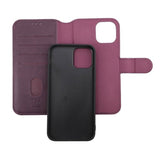 Rvelon iPhone 12/iPhone 12 Pro Fodral Magnetiskt Avtagbart Skal Lila