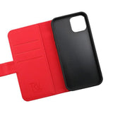 Rvelon iPhone 12/iPhone 12 Pro Fodral Magnetiskt Avtagbart Skal Röd