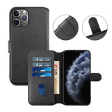Rvelon iPhone 12/iPhone 12 Pro Fodral Magnetiskt Avtagbart Skal Svart