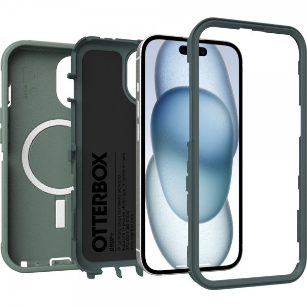 Otterbox iPhone 13/14/15/16e/17e Skal Defender MagSafe Forest Ranger