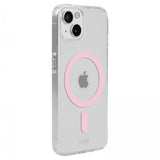 holdit iPhone 13/14/15 Skal MagSafe Case Rosa Transparent