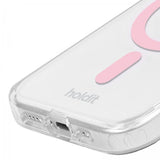holdit iPhone 13/14/15 Skal MagSafe Case Rosa Transparent