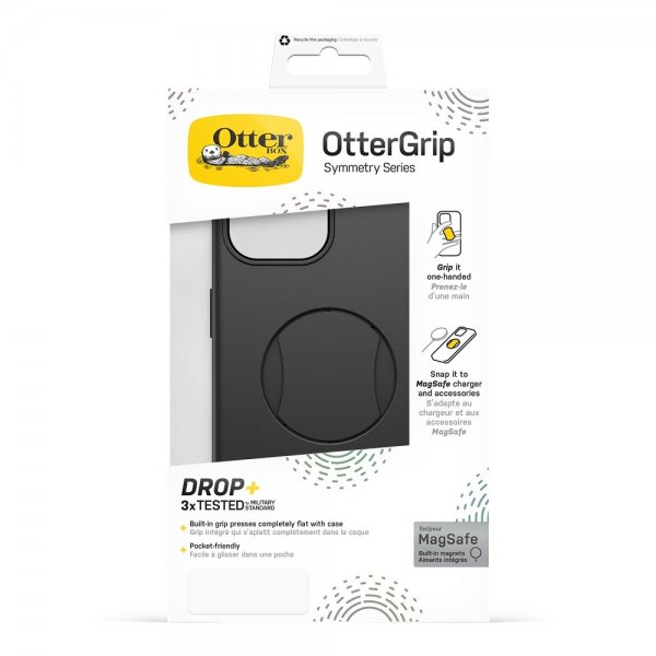 Otterbox iPhone 13/14/15 Skal OtterGrip Symmetry MagSafe Svart