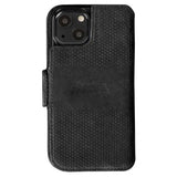 Krusell iPhone 13 Fodral Leather PhoneWallet Svart