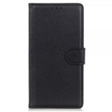 Nordic Covers iPhone 13 Fodral Litchi Raven Black