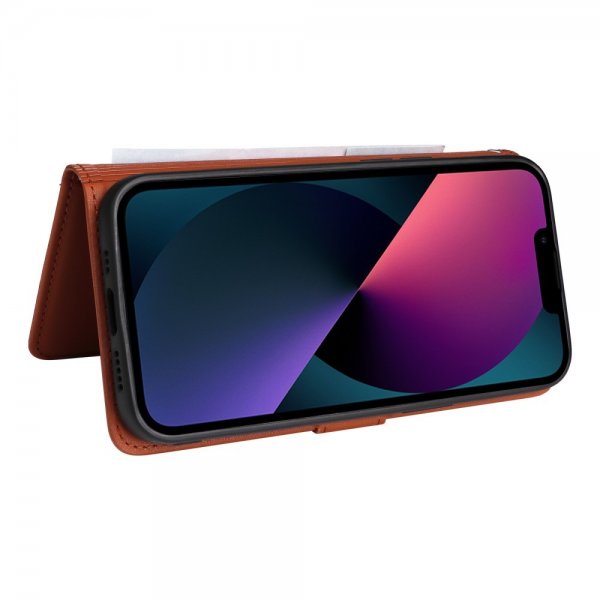 Betopnice iPhone 13 Fodral med Löstagbart Skal 005 Brun