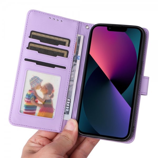 Betopnice iPhone 13 Fodral med Löstagbart Skal 005 Lila