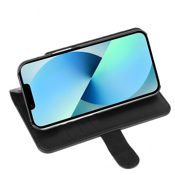 Krusell iPhone 13 Fodral PhoneWallet Svart