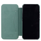 holdit iPhone 13 Fodral SlimFlip Wallet Moss Green