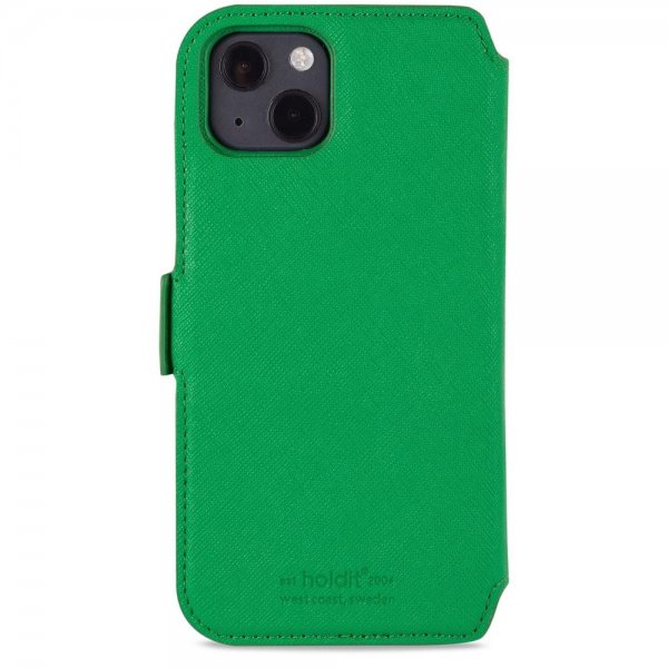 holdit iPhone 13 Fodral Wallet Case Magnet Stockholm Grass Green
