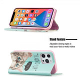 iPhone 13 Pro Fodral Flip Motiv Hand Up Not Give Up