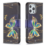iPhone 13 Pro Fodral Motiv Glitterfjärilar