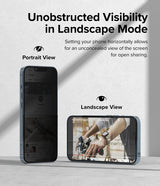 Ringke iPhone 13/iPhone 13 Pro/iPhone 14 Skärmskydd Privacy Glass