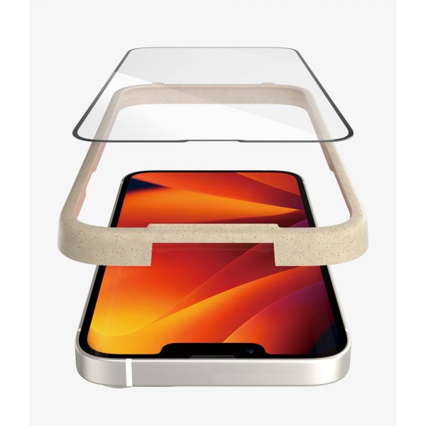PanzerGlass iPhone 13/iPhone 13 Pro/iPhone 14 Skärmskydd Ultra-Wide Fit EasyAligner