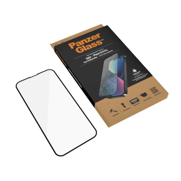 PanzerGlass iPhone 13/iPhone 13 Pro Skärmskydd Edge-to-Edge Case Friendly