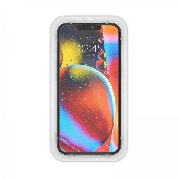 Spigen iPhone 13/iPhone 13 Pro/iPhone 14 Skärmskydd GLAS.tR ALIGNmaster 2-pack