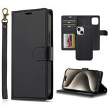 Nordic Covers iPhone 13/iPhone 14 Fodral med avtagbart MagSafe-skal Raven Black