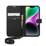 Spigen iPhone 13/iPhone 14 Fodral Wallet S Svart