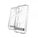 ZAGG iPhone 13/iPhone 14/iPhone 15 Skal Crystal Palace Snap Kickstand Clear