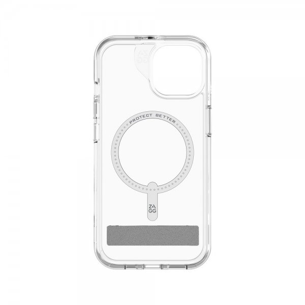ZAGG iPhone 13/iPhone 14/iPhone 15 Skal Crystal Palace Snap Kickstand Clear