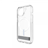 ZAGG iPhone 13/iPhone 14/iPhone 15 Skal Crystal Palace Snap Kickstand Clear
