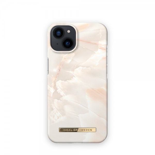 Ideal of Sweden iPhone 13/iPhone 14 Skal Fashion Case MagSafe Rose Pearl Marble