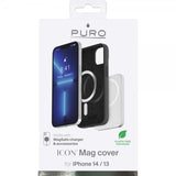 Puro iPhone 13/iPhone 14 Skal ICON Mag Svart