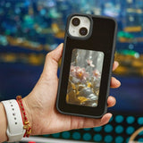 iPhone 13/iPhone 14 Skal med Inbyggd Display E Ink Case Svart