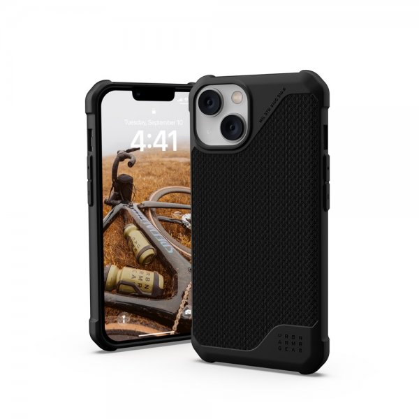 Urban Armor Gear (UAG) iPhone 13/iPhone 14 Skal Metropolis LT MagSafe Kevlar Black