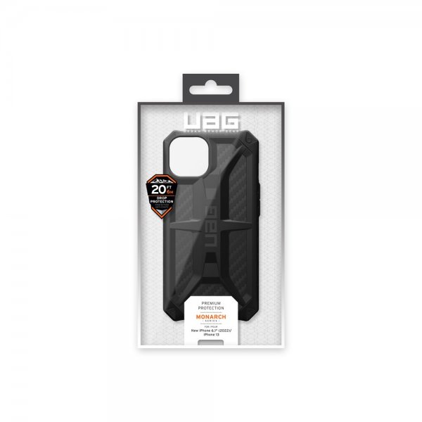 Urban Armor Gear (UAG) iPhone 13/iPhone 14 Skal Monarch Carbon Fiber