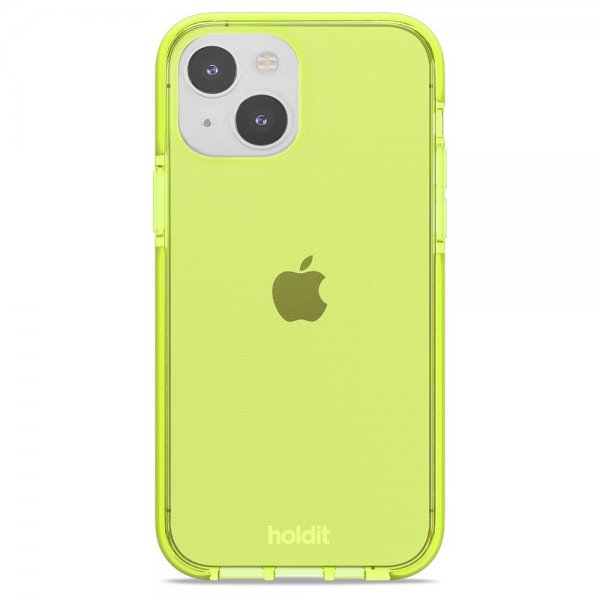 holdit iPhone 13/iPhone 14 Skal Seethru Acid Green