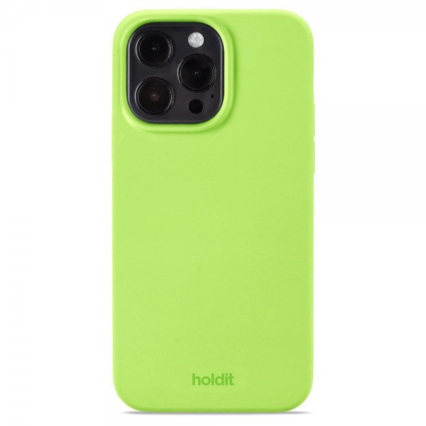 holdit iPhone 14 Pro Max Skal Silikon Acid Green