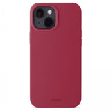 holdit iPhone 13/iPhone 14 Skal Silikon Red Velvet