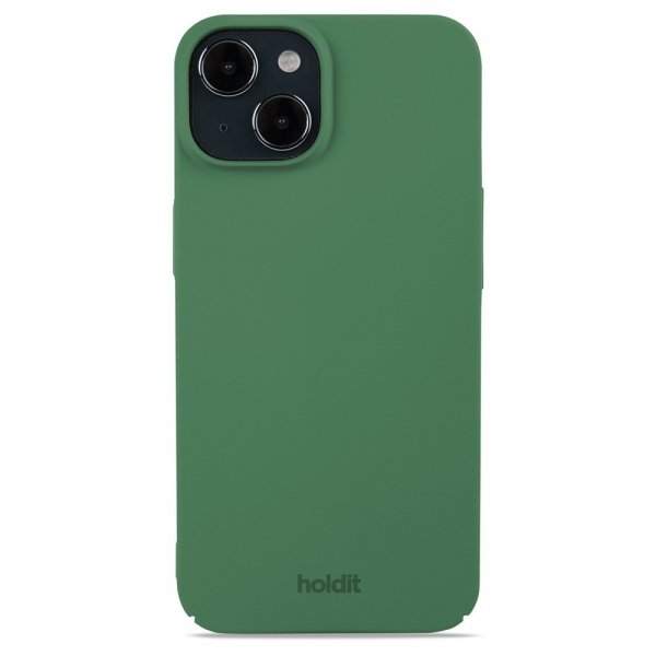 holdit iPhone 13/iPhone 14 Skal Slim Case Forest Green