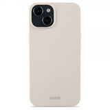 holdit iPhone 13/iPhone 14 Skal Slim Case Light Beige