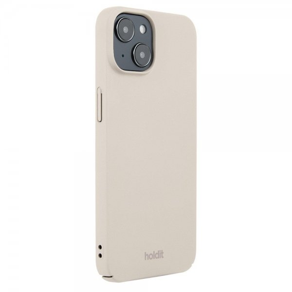 holdit iPhone 13/iPhone 14 Skal Slim Case Light Beige