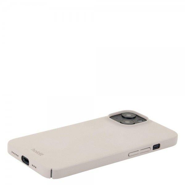 holdit iPhone 13/iPhone 14 Skal Slim Case Light Beige