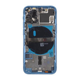 iPhone 13 Mini Baksida Komplett Med Smådelar - Blå