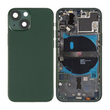 iPhone 13 Mini Baksida Komplett Med Smådelar - Grön