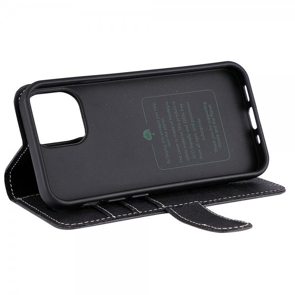 Onsala iPhone 13 Mini Fodral ECO Wallet Svart