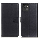 Nordic Covers iPhone 13 Mini Fodral Litchi Raven Black