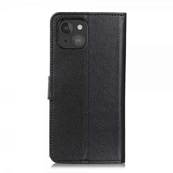 Nordic Covers iPhone 13 Mini Fodral Litchi Raven Black
