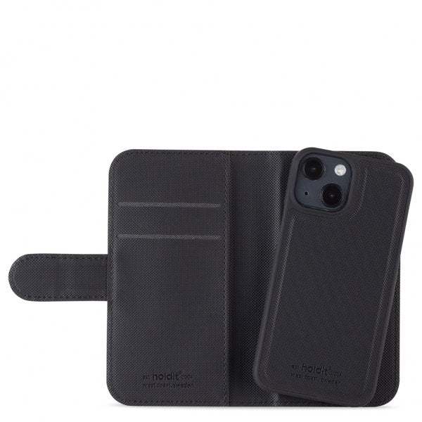 holdit iPhone 13 Mini Fodral Wallet Case Magnet Svart