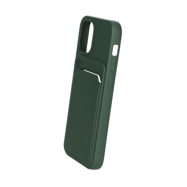 iPhone 13 Mini Skal Korthållare Grön