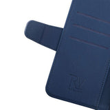 Rvelon iPhone 13 Mini Fodral Utfällbart Kortfack Blå