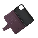 Rvelon iPhone 13 Mini Fodral Utfällbart Kortfack Lila