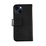 Rvelon iPhone 13 Mini Fodral Äkta Läder Svart