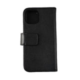 Rvelon iPhone 13 Mini Fodral Äkta Läder Svart