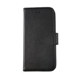 Rvelon iPhone 13 Mini Fodral Äkta Läder Svart