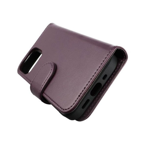 Rvelon iPhone 13 Mini Fodral Magnetiskt Avtagbart Skal Lila